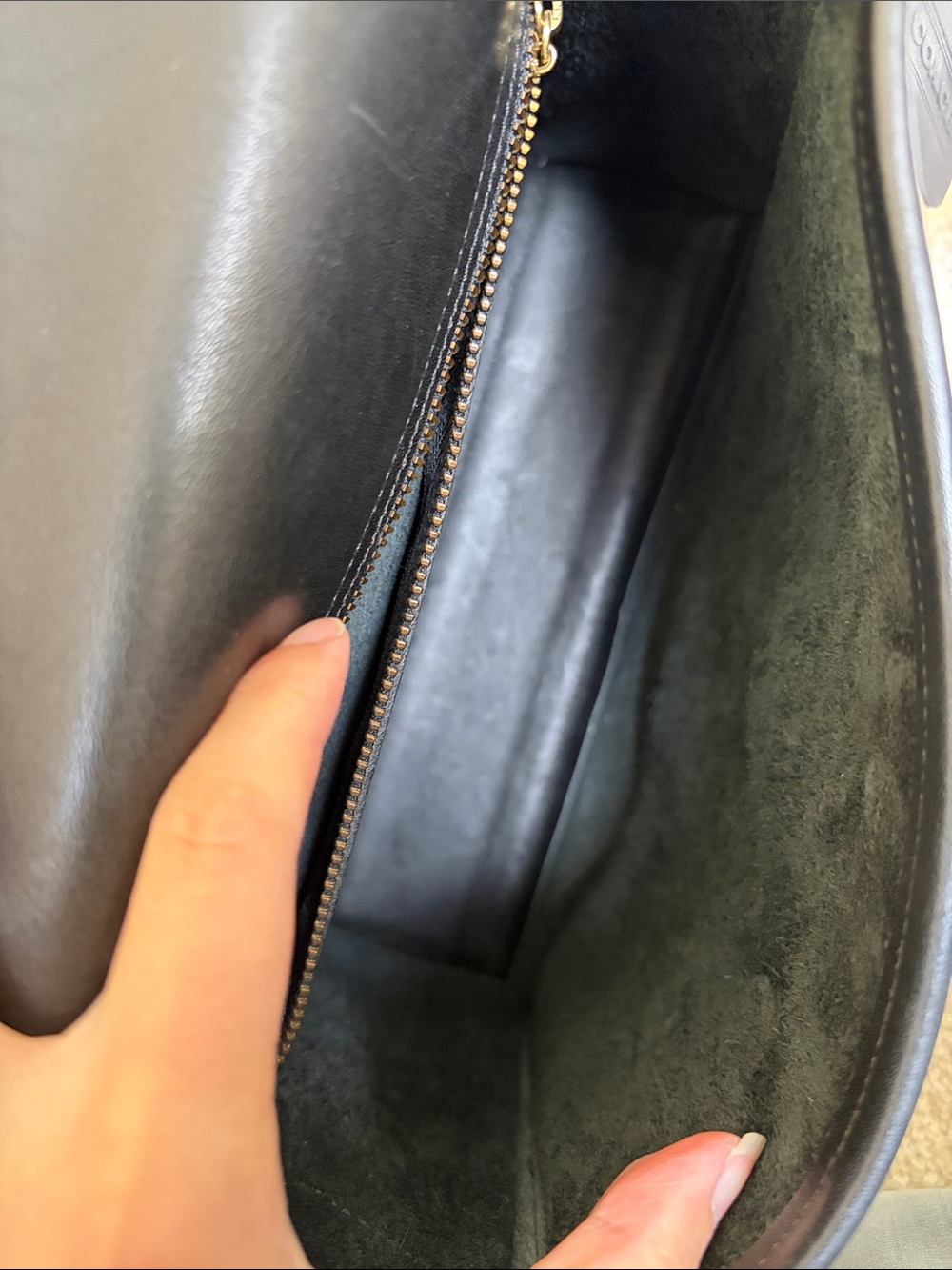 Vintage coach court bag black 9870 made in Italy rare - Picture 3 of 8